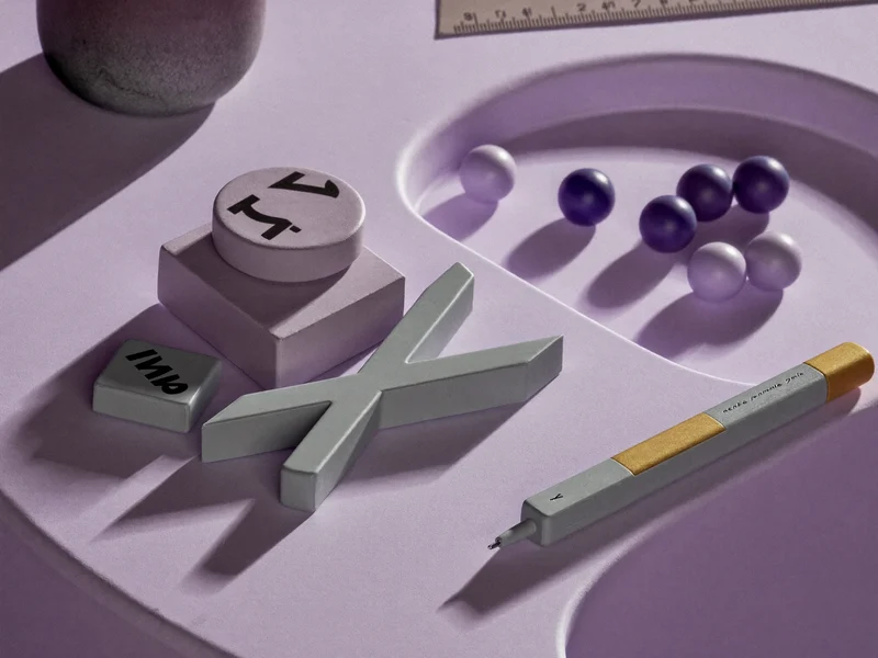 Illustratives Detail eines Whiteboards mit mathematischen Skizzen